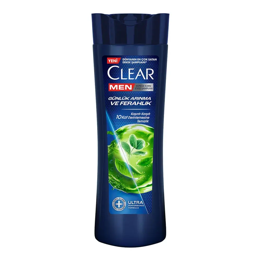 CLEAR MEN SAMPUAN 350 ML GUNLUK ARINMA VE FERAHLIK
