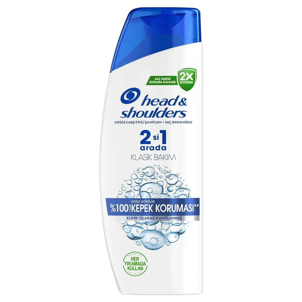H&S SAMPUAN 300 ML KLASIK BAKIM 2/1