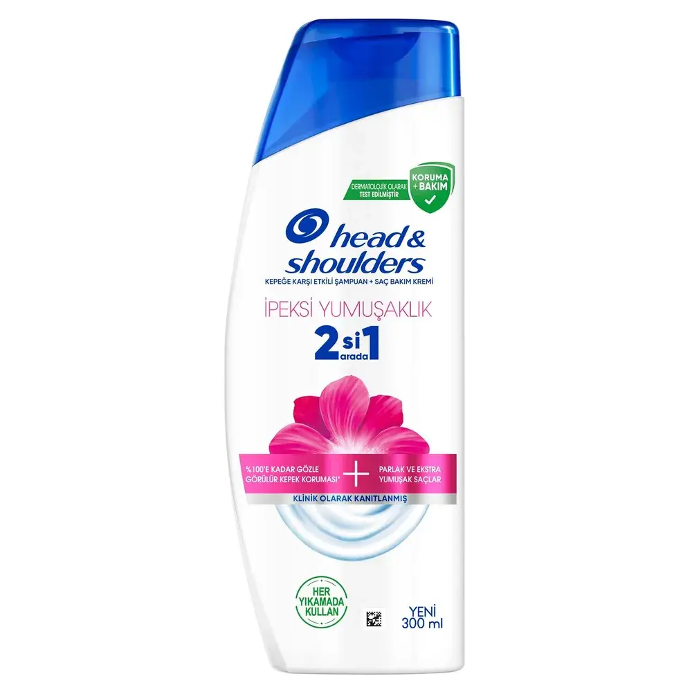 H&S SAMPUAN 300 ML IPEKSI YUMUSAKLIK 2/1