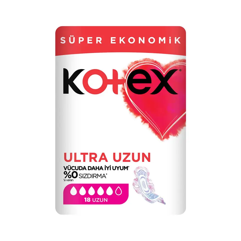 Kotex Ultra Long Pads 18 pcs