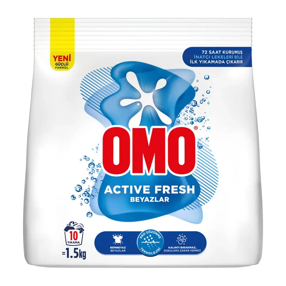 Omo Active Fresh Powder 1.5 kg White