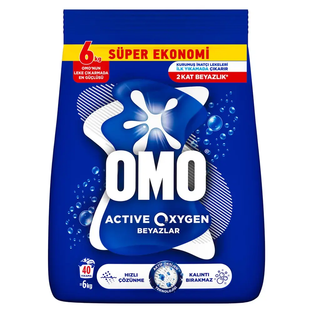 Omo Active Oxygen Powder 6 kg