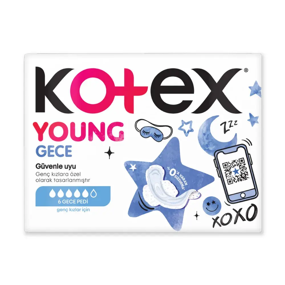 Kotex Ultra Single Night Pads 6 pcs