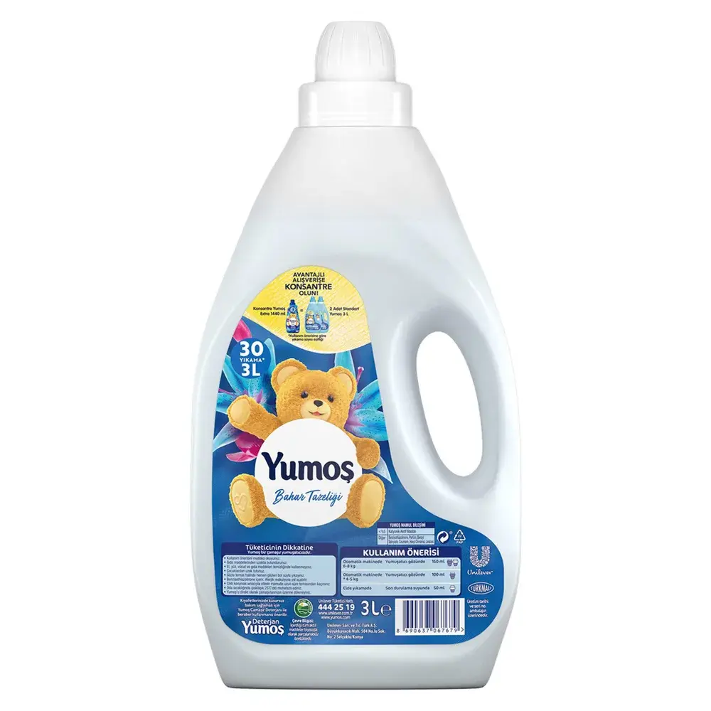 Yumos Fabric Softener 3 L